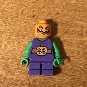 LEGO - Minifigure w/ Dark Orange Belt & Orange‎ Pumpkin Jack-o-Lantern Marvel